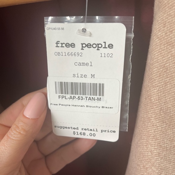 Free People Hannah Slouchy Blazer - Picture 2 of 7